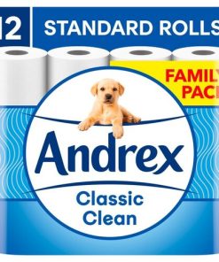 Andrex Classic Blue 2in1 2ply 4Rolls