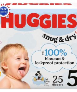 Alternative view of Huggies Snug  &  Dry Diapers Jumbo Pack (4-25’s)