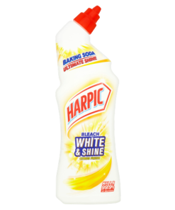 Harpic Bleach White & Shine Citrus Toilet Cleaner Gel (750mL)