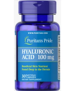 Hyaluronic Acid (Puritans Pride) | 100mg (30 Capsules)