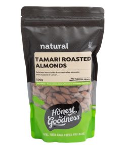 Tamari Roasted Almonds  *  *