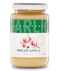 Organic Minced Garlic 220g