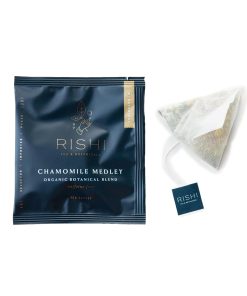 ishi Tea Chamomile Medley Herbal Tea Organic Caffeine Free 50 Teabags