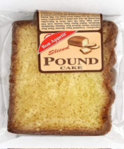Bon Appetit Pound Cake Slice 4 oz 8 ct