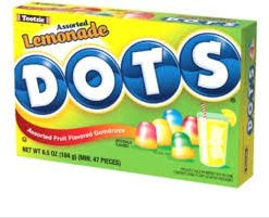 Dots Theater Box Assorted Lemonade 12 Count 6.5 Ounce Each