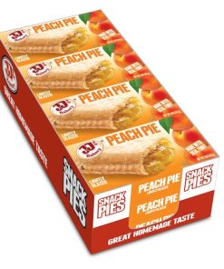 Alternative view of JJ Pie Peach Pie 4 oz 12 ct