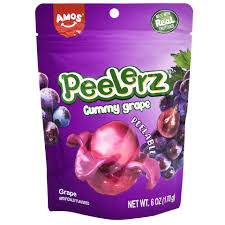 Alternative view of Peelerz Gummy Grape 12 Count 6 Ounce Sealed Case