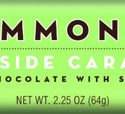Hammond’s Sea Side Caramel Dark Chocolate Bar 2.25 oz 12 ct