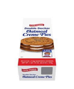 Alternative view of Little Debbie Double Decker Oatmeal Creme Pie Rounds 3.9 oz 6 ct