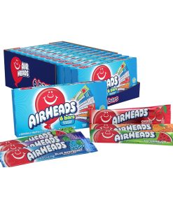 Alternative view of Airheads Chewy Fruity Candy 6 bars 3.31 oz 12 ct theater box