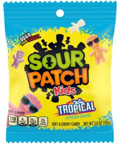 Alternative view of Sour Patch Kids 3.6 Oz Peg Bag Tropical
