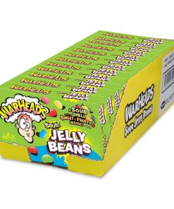 Warheads Sour Jelly Beans 4 ounce 12 count theater box