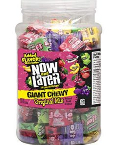 Alternative view of Now and Later Giant Chew Original Mix 120 Piece Tub