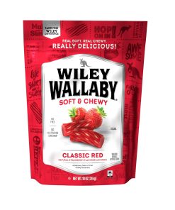 Alternative view of Wiley Wallaby Australian Red Strawberry Licorice Soft Chewy 10 oz