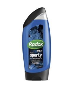 Alternative view of Radox Sporty Shower Gel and Shampoo – 250ml